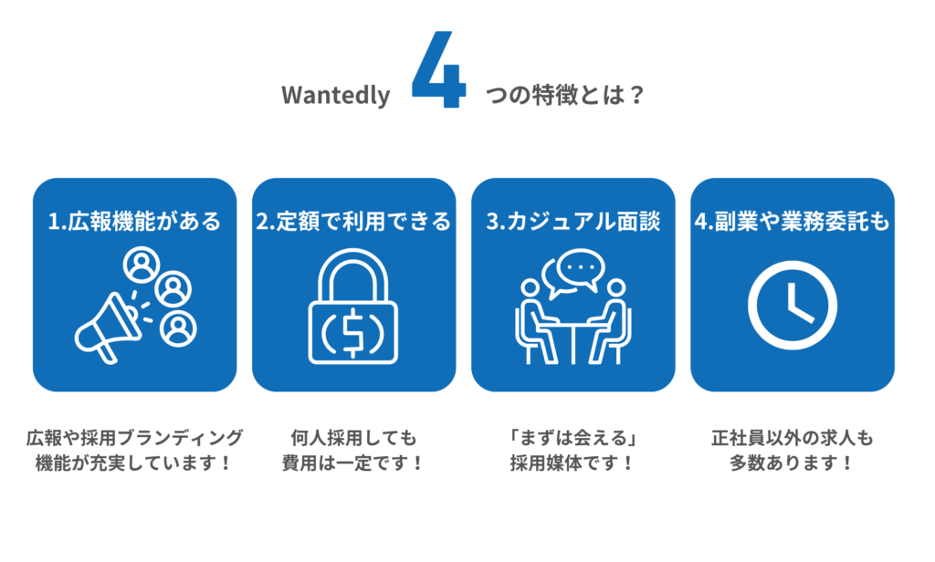 Wantedlyの特徴とは?